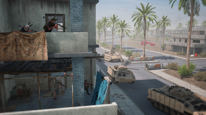 Równocześnie w grze Squad wojna w Faludży i wcielanie się w islamskiego bojownika strzelającego do armii amerykańskiej odbywa się bez żadnych kontrowersji. - Szukasz strzelanki? Wybierz „indyka”. Duzi wydawcy wolą pajacowanie - dokument - 2022-01-05