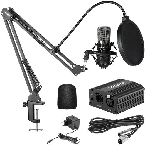 Mikrofon całkiem nieźle radzi sobie z nagrywaniem wokalu. Źródło: Neewer