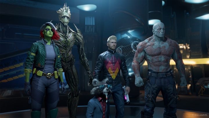 Ta ekipa miała wyglądać zupełnie inaczej – na szczęście tylko na próbnych concep artach. - Strażnicy sukcesu - jak Eidos Montreal zrobiło z Guardians of the Galaxy świetną grę - dokument - 2021-11-12