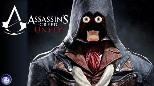 Ten „fanowski” plakat zdecydowanie lepiej prezentował jakość Assassin’s Creed Unity w dniu premiery.
