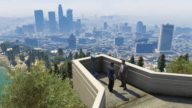 Widok na Los Santos z obserwatorium. - 2013-07-26