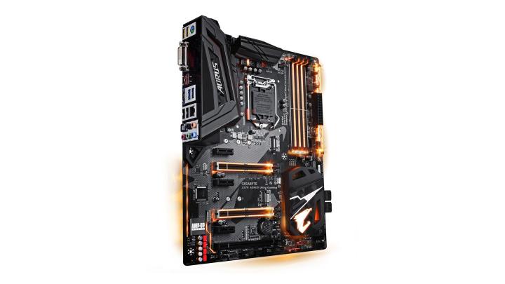 Testy procesorów Coffee-Lake przeprowadzono przy użyciu płyty głównej Gigabyte Aorus Ultra Gaming z chipsetem Z370. - 2018-07-26