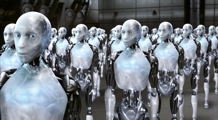 Ja, robot; Alex Proyas; 20th Century Fox; 2004 - Już po nas. Filmy science fiction, w których sztuczna inteligencja ujawnia swe najmroczniejsze oblicze - dokument - 2023-10-02