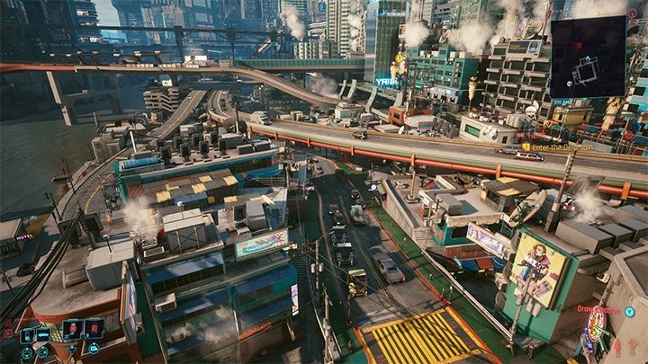 W Cyberpunku wertykalność miasta jest nie tylko widoczna, ale i odczuwalna. - 4 rzeczy, których GTA 6 może nauczyć się od Cyberpunka 2077 - dokument - 2021-01-20