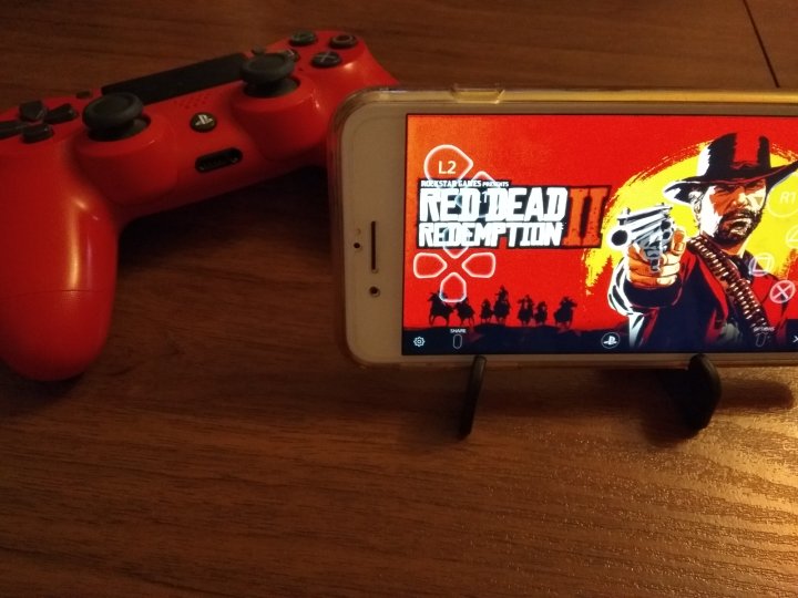 Możliwość sparowania z telefonem DualShocka to po prostu bajka. - Red Dead Redemption 2 na smartfonie – jak działa Remote Play z PS4 - dokument - 2019-10-18