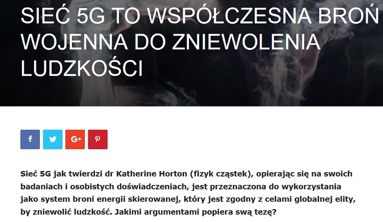 Swoje badania i osobiste doświadczenia niektórych naukowców prowadzą do bardzo odważnych konkluzji. - Sieć 5G w Polsce – zagrożenie czy nowe możliwości? - dokument - 2020-02-21