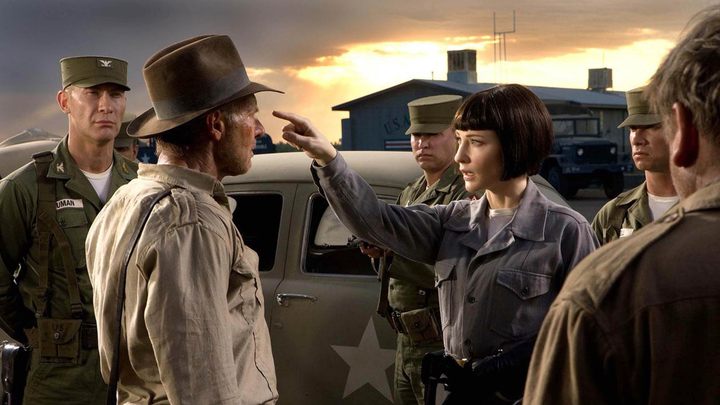 Ostra niczym brzytwa Rosjanka Irina Spalko, w którą wcieliła się Cate Blanchett. - Indiana Jones i Królestwo Kryształowej Czaszki - recenzja filmu - dokument - 2020-08-12