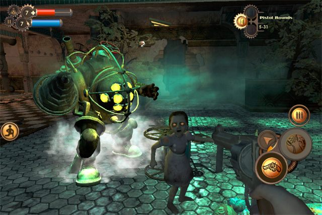 BioShock na iOS mocno odstaje od wersji z pecetów i konsol. - 2015-01-07