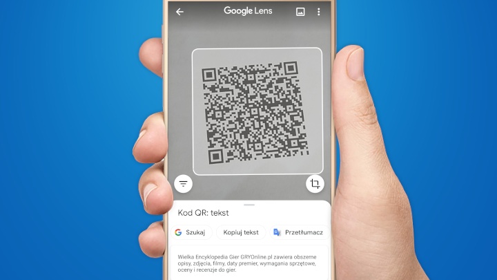 Aplikacja Obiektyw Google potrafi także odczytywać kody QR - Jak skanować kody QR w Androidzie - dokument - 2021-06-23