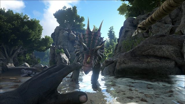 Wśród zalewu survivali ARK: Survival Evolved wyróżnia się oprawą wizualną i dinozaurami. - 2015-09-26