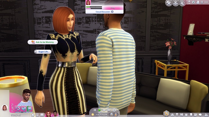 Nawet tego typu relacja może przerodzić się z czasem w coś więcej. - The Sims 4 - mody dla dorosłych, czyli 50 twarzy sima - dokument - 2024-04-03