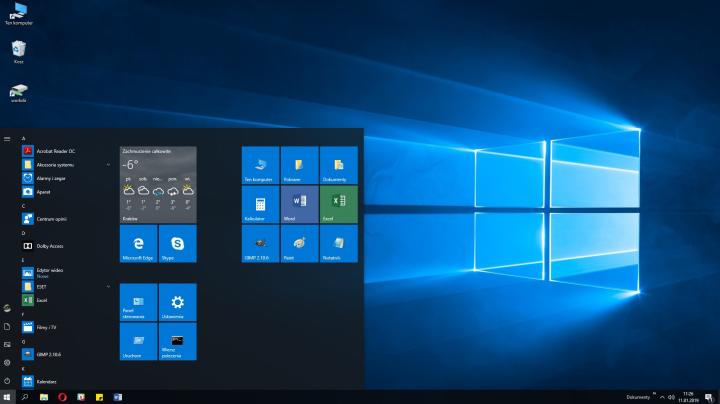 Windows 10 to obecnie najpopularniejszy system operacyjny na komputerach osobistych. - 2019-01-18