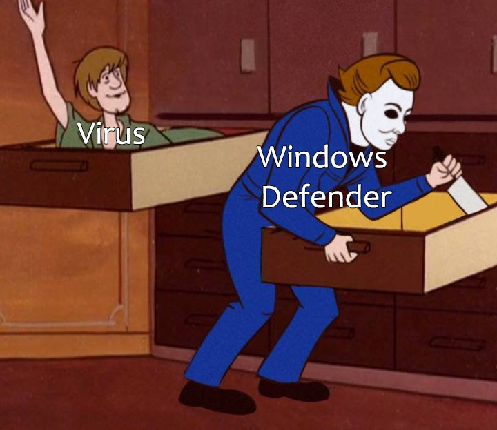 Windows Defender – podobnie jak Internet Explorer, stał się bohaterem wielu internetowych żartów... - Antywirus na Windows 10 to konieczność? Windows Defender - opinia - dokument - 2020-03-13