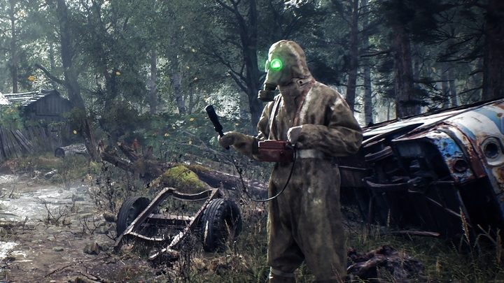 Zieleń w grze Chernobylite nabiera metafizycznego znaczenia. - Najlepsze horrory na PC - 23 straszne gry, od których włos jeży się na głowie - dokument - 2023-06-02
