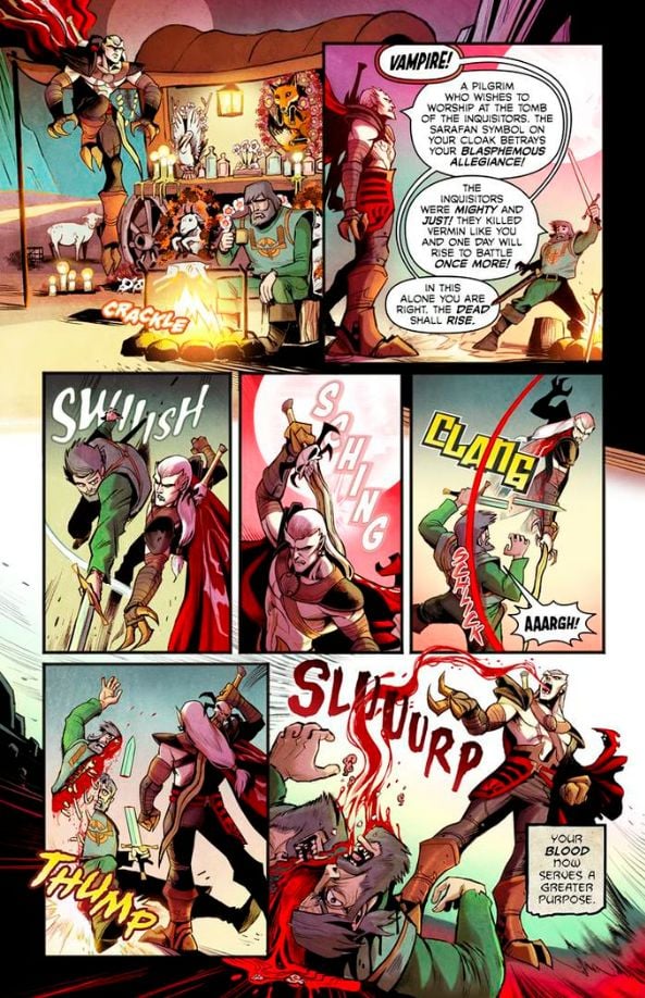 Legacy of Kain: Soul Reaver – The Dead Shall Rise, scen. Joshua Viola i Angie Hodapp, rys. Juan Samu, Bit Bot Media, 2025.