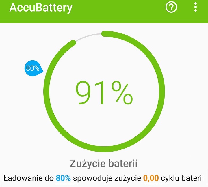 Najlepiej, aby alert był jak najgłośniejszy i powtarzał się wielokrotnie. Pomoże to uniknąć „przeładowania” akumulatora. - Jak dbać o baterię w telefonie - dokument - 2020-07-24