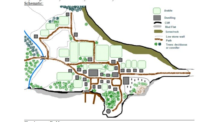 Krążąca po sieci dokumentacja Outcasta zdradza sporo interesujących informacji – możemy na przykład zobaczyć schematy obszaru, jaki zwiedzilibyśmy w dodatku. - Zapomniane gry o Wiedźminie - dokument - 2020-05-22