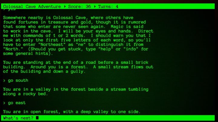 Colossal Cave Adventure - 2017-12-08