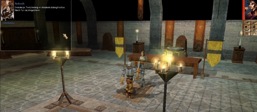 Pierwsze spotkanie z Aribeth to zapowiedź silnego sojusznika. Jakże może zmylić początkowe wrażenie. Źródło: Neverwinter Nights, BioWare/Atari, 2002. - Wiedźma z Głuszy, córka Flemeth... Kim jest prawdziwy ojciec Morrigan z Dragon Age’a oraz jakich innych bohaterów dał światu gier? - dokument - 2025-08-17