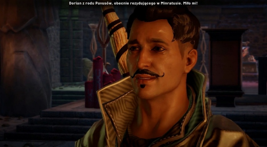 Do dziś trwa spór, czy Dorian włada lepiej magią, czy ciętą ripostą. Źródło: Dragon Age: Inkwizycja, BioWare/Electronic Arts, 2014. - Wiedźma z Głuszy, córka Flemeth... Kim jest prawdziwy ojciec Morrigan z Dragon Age’a oraz jakich innych bohaterów dał światu gier? - dokument - 2025-08-17