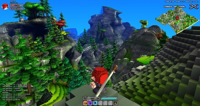 Cube World wykorzystuje voxele do odtworzenia pełnego pikseli stylu starych japońskich RPG-ów. - 2014-05-12