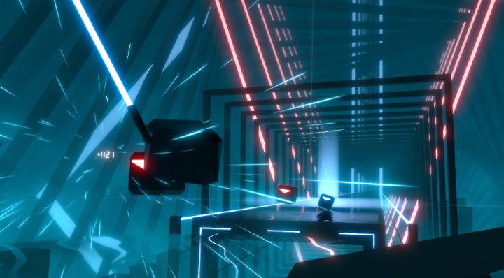 Beat Saber potrafi dać po prostu masę zabawy. - Najlepsze okulary VR - pomagamy wybrać gogle wirtualnej rzeczywistości - dokument - 2021-07-26