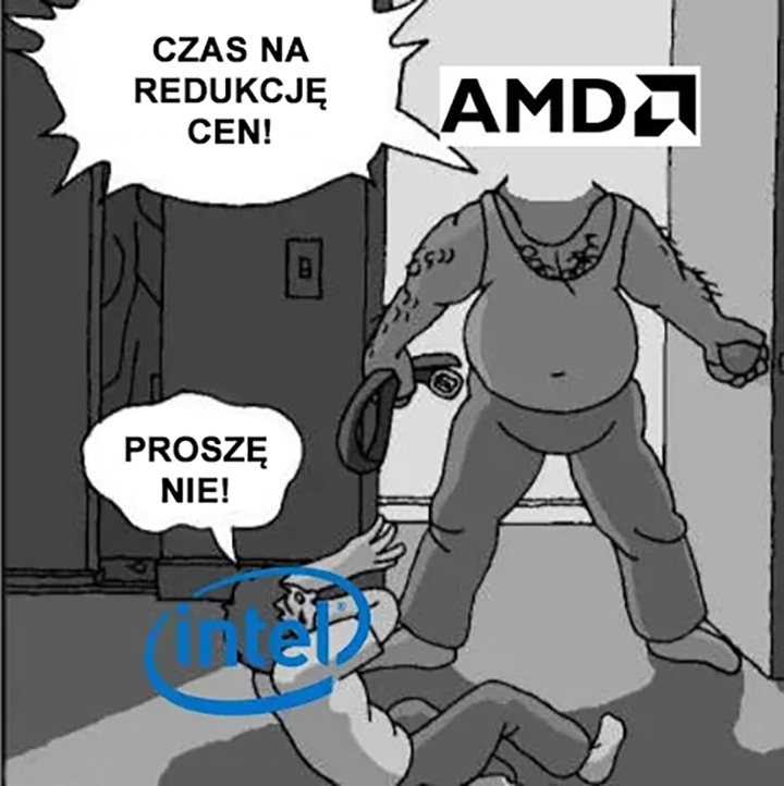 Standardowa dziś zagrywka AMD. Intel nie ma szans cenowo konkurować z rywalem? - AMD czy Intel - trudny wybór w 2020 roku - dokument - 2020-06-10