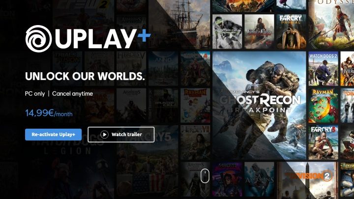 Uplay+ to najmłodszy zawodnik na rynku abonamentów dla graczy. - Co czeka branżę gier w 2020 roku? - dokument - 2019-12-27