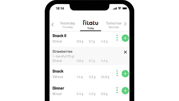 Trzymanie diety wymaga poświęceń, ale Fitatu może w tym pomóc. - 12 aplikacji na Androida i iOS-a, których nie znasz, a ułatwią ci życie - dokument - 2021-09-30