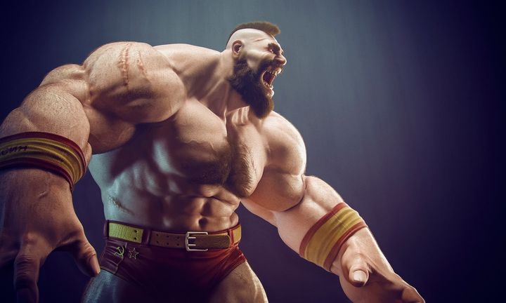 Zangief z gry Street Fighter. Stereotyp Rosjanina w popkulturze? - 2016-11-28