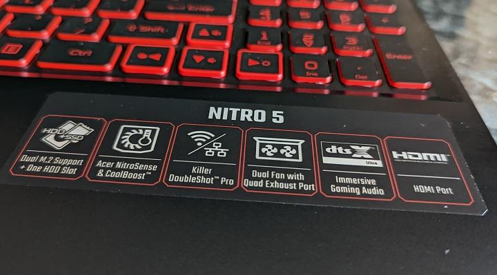 We wnętrzu Acera Nitro 5 jest miejsce na aż 3 dyski. Źródło: własne - Jak rozwinęły się laptopy gamingowe przez ostatnie 10 lat? - dokument - 2022-08-01
