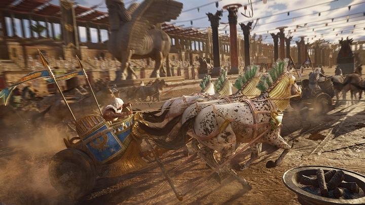 Gdyby następne Assassin’s Creed zabrało nas do antycznego Rzymu, do gry z pewnością powróciłyby wyścigi rydwanów, w których mogliśmy wziąć udział w Assassin’s Creed Origins. - 2018-02-19