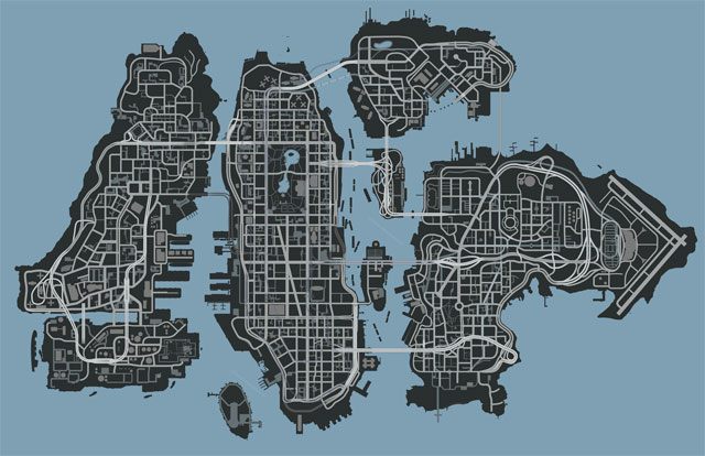 Liberty City w Grand Theft Auto IV. - 2013-09-16