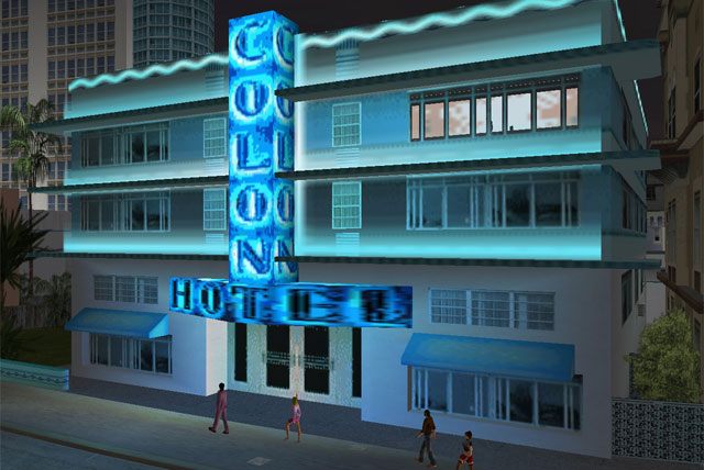Colon Hotel w Grand Theft Auto: Vice City. - 2013-09-16