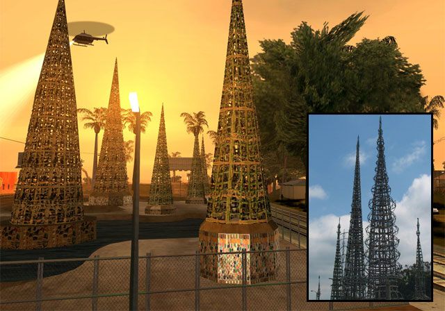 Watts Tower – wirtualne oraz prawdziwe. - 2013-09-16