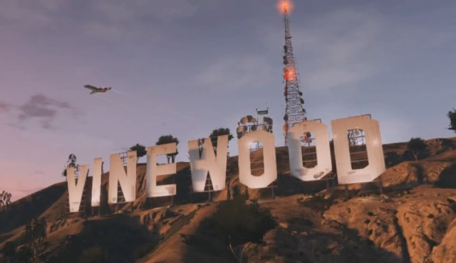 W Grand Theft Auto V ponownie zobaczymy znak Vinewood. - 2013-09-16