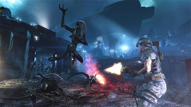 Jeden z obrazków promujących grę. Niestety, Aliens: Colonial Marines nie wygląda tak dobrze. - 2013-02-18