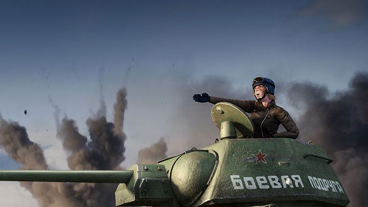 Słynny T-34 z napisem „bojewa padruga” zagościł swego czasu w grze komputerowej World of Tanks. - 2018-05-29