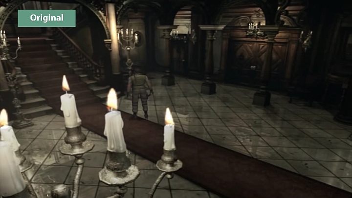 Resident Evil na GC (2002). Źródło: kadr z filmu użytkownika Candyland na YouTubie. - 2016-09-26