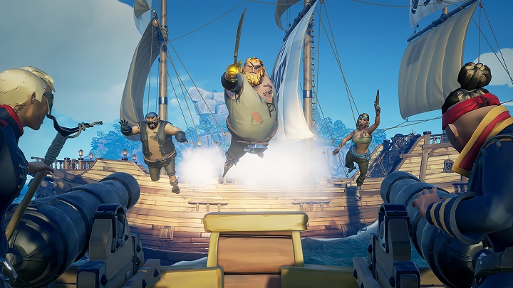Starcia z innymi załogami to jedna z wielu atrakcji gry. - Wszystko o Sea of Thieves - polska wersja językowa, patche i aktualizacje - dokument - 2020-12-14