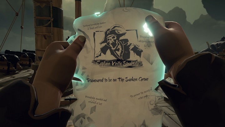 Polowanie na (byłych) kapitanów pozwoli nam zyskać rozgłos u jednej z trzech premierowych frakcji. - Wszystko o Sea of Thieves - polska wersja językowa, patche i aktualizacje - dokument - 2020-12-14