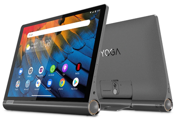 Największa wada urządzenia drażni jeszcze bardziej, gdy uświadomimy sobie, że Netflix jest tu preinstalowaną aplikacją. Źródło: Lenovo - Tablet do 1000 zł na 2021 rok | Ranking TOP 6 - dokument - 2021-06-20