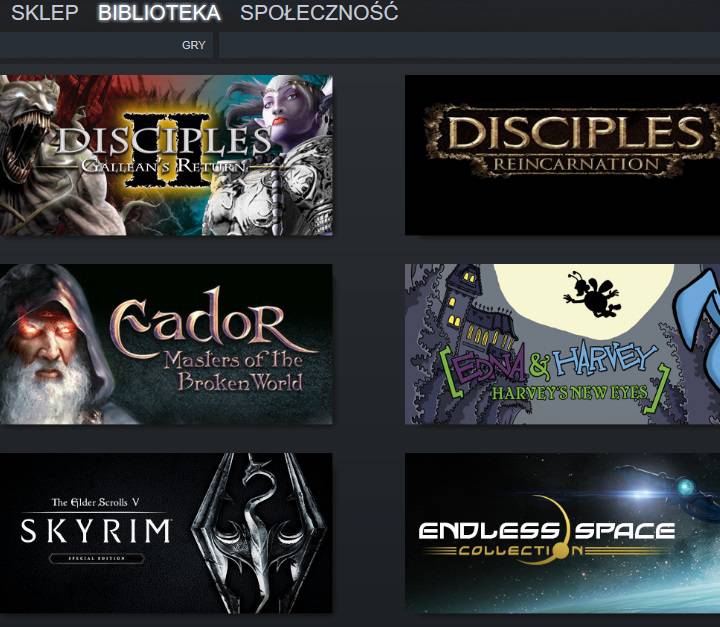 Dla wielu graczy zawaloną pudełkami półkę w salonie zastąpiła wirtualna biblioteka Steam. - 2019-04-15