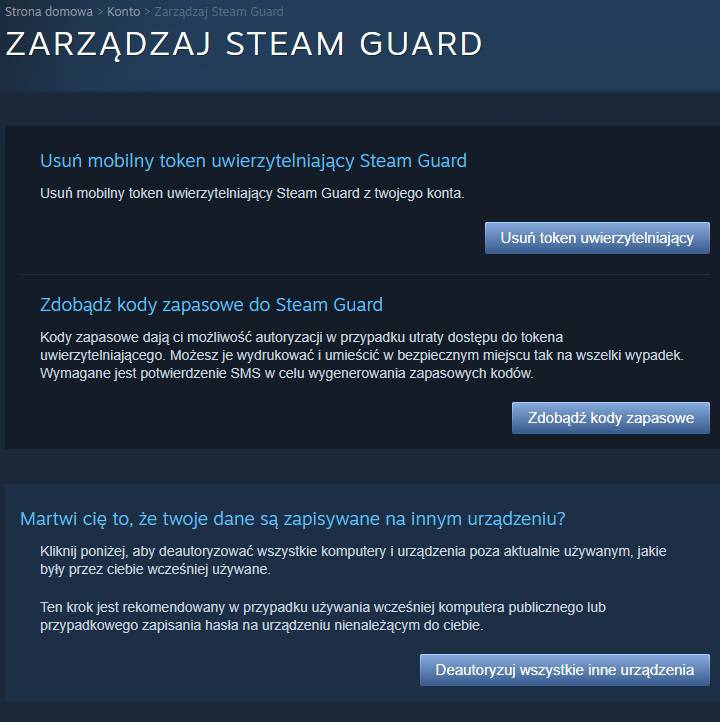 Steam Guard to dodatkowe zabezpieczenie, które ma chronić nasze konto. - 2019-04-15