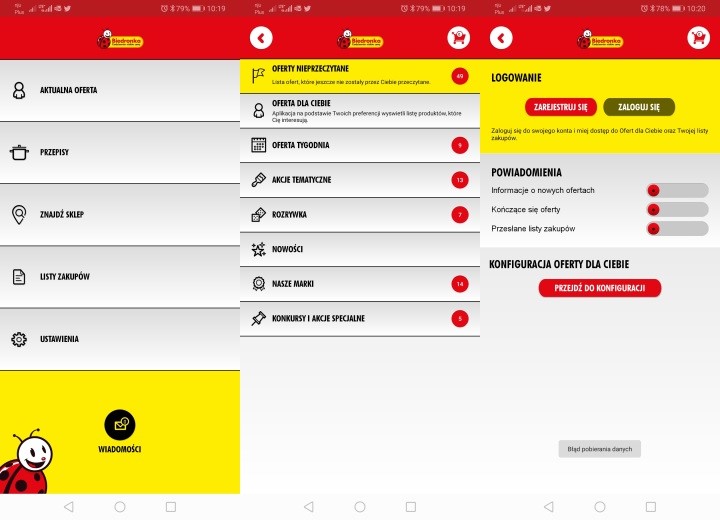 Twoja Biedronka kwintesencją prostoty. - Lidl czy Biedronka? - sprawdziłem aplikacje i wiem gdzie robić zakupy - dokument - 2019-08-05