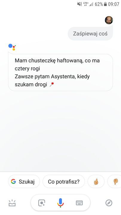 „Mam chusteczkę haftowaną…”.