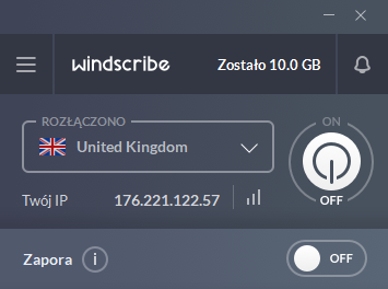 Klient Windscribe jest dość skromny. - Najlepsze VPN - 7 programów pomocnych w ochronie prywatności - dokument - 2020-12-28