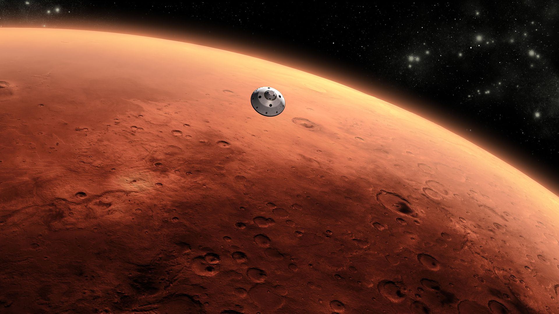 Zapiera dech w piersiach. Chciałoby się to zobaczyć na własne oczy… Źródło: NASA - Technologia da radę, ale nasze ciała nie przetrwają kolonizacji Marsa - dokument - 2021-01-25