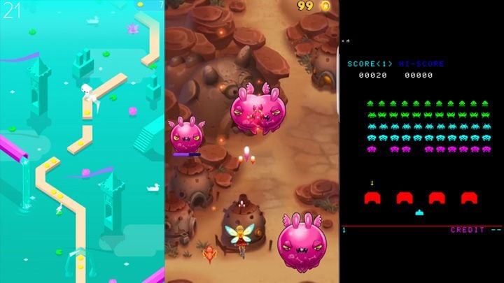 Endless Lake, EverWing i Space Invaders - 2017-07-11
