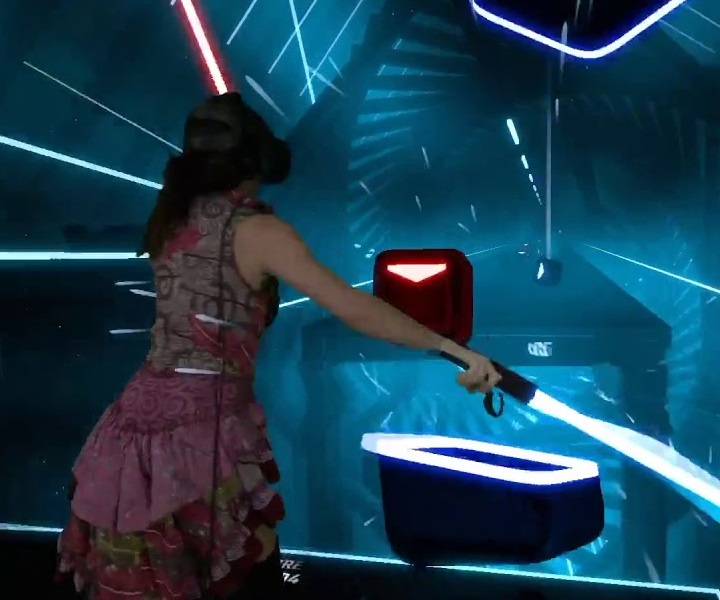 Beat Saber pozwala nam się poczuć jak prawdziwy Jedi. Chyba, że mamy kiepską koordynację. - Half-Life: Alyx to ostatnia szansa dla VR? Inaczej skończy tak jak 3D... - dokument - 2020-05-04